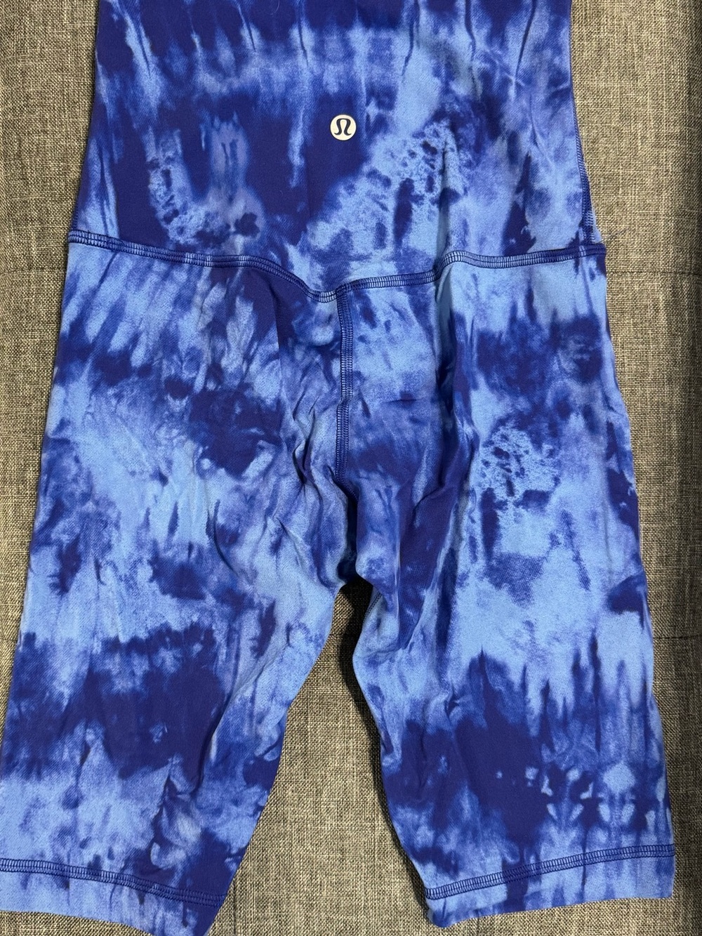 Lululemon Blue Biker Atheltic Shorts